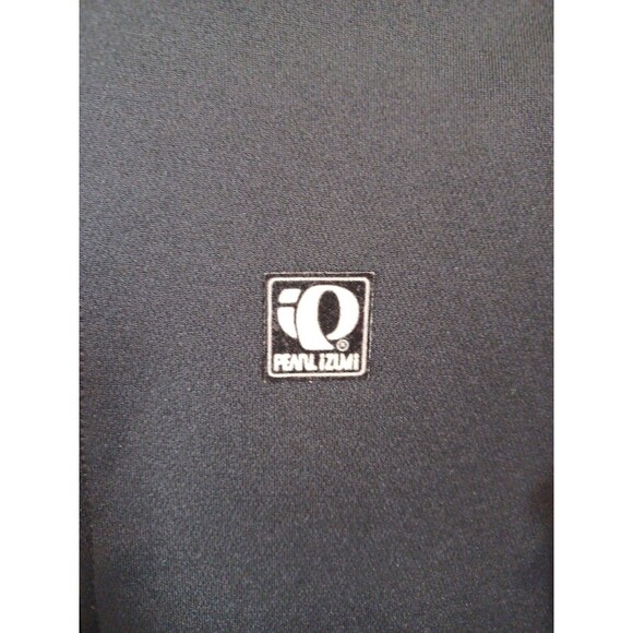 Pearl Izumi Cycling Running Tracksuit Jacket Womens M Black 3/4 Zip Mock Neck - Picture 3 of 9